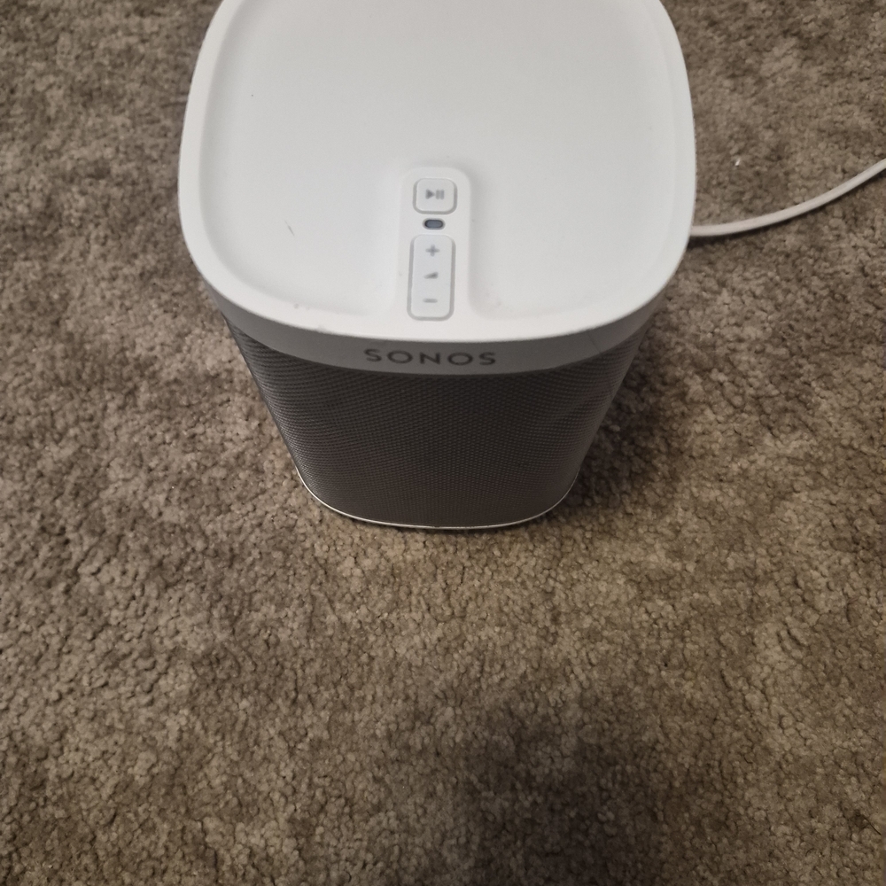 Sonos White and Gray Speaker
